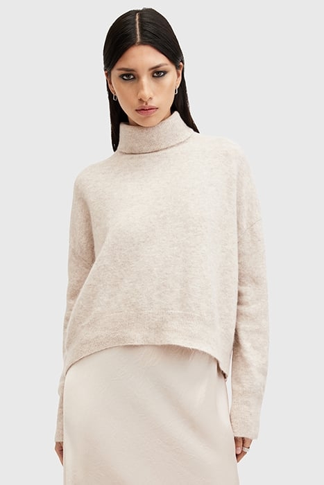 NICO DRESS FAWN BROWN 6