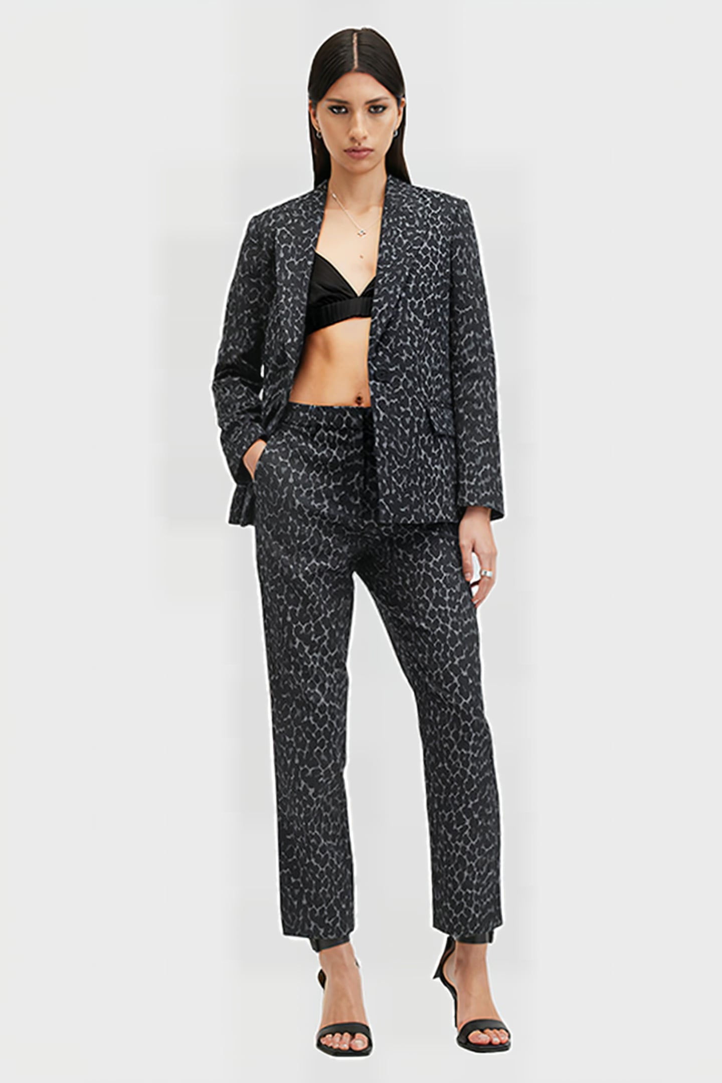 AURORA BLAZER LEPPO GREY/BLACK 6