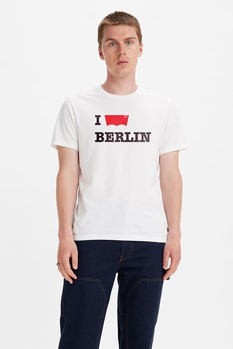 DESTINATION TEE LEVI BERLIN WHITE GRAPH 1