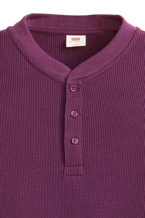LS THERMAL 3 BTTN HENLEY POTENT PURPLE 4