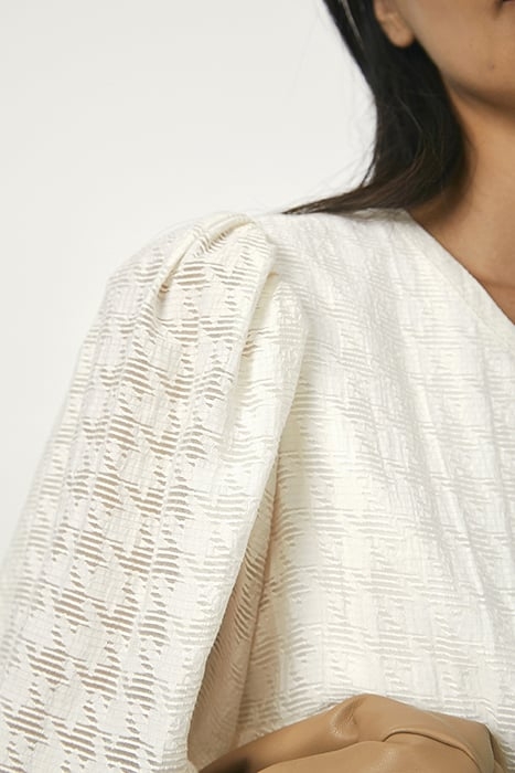 DAFFODIL BACK DETAIL DRESS BUTTER CREAM 8