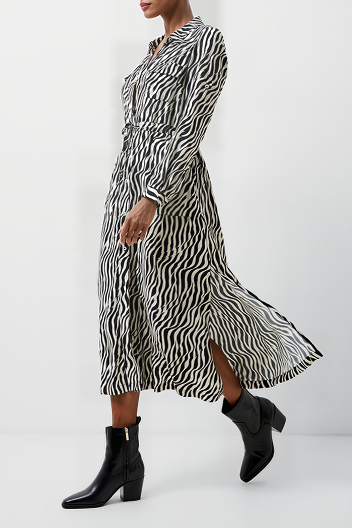 SEINE DELPHINE DRESS BLACKOUT/CLASSIC C 3