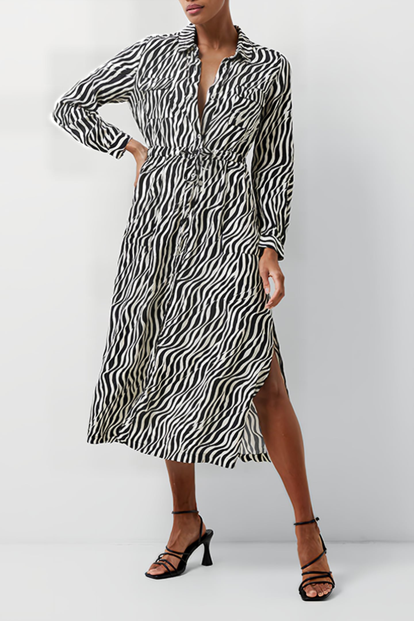 SEINE DELPHINE DRESS BLACKOUT/CLASSIC C 1