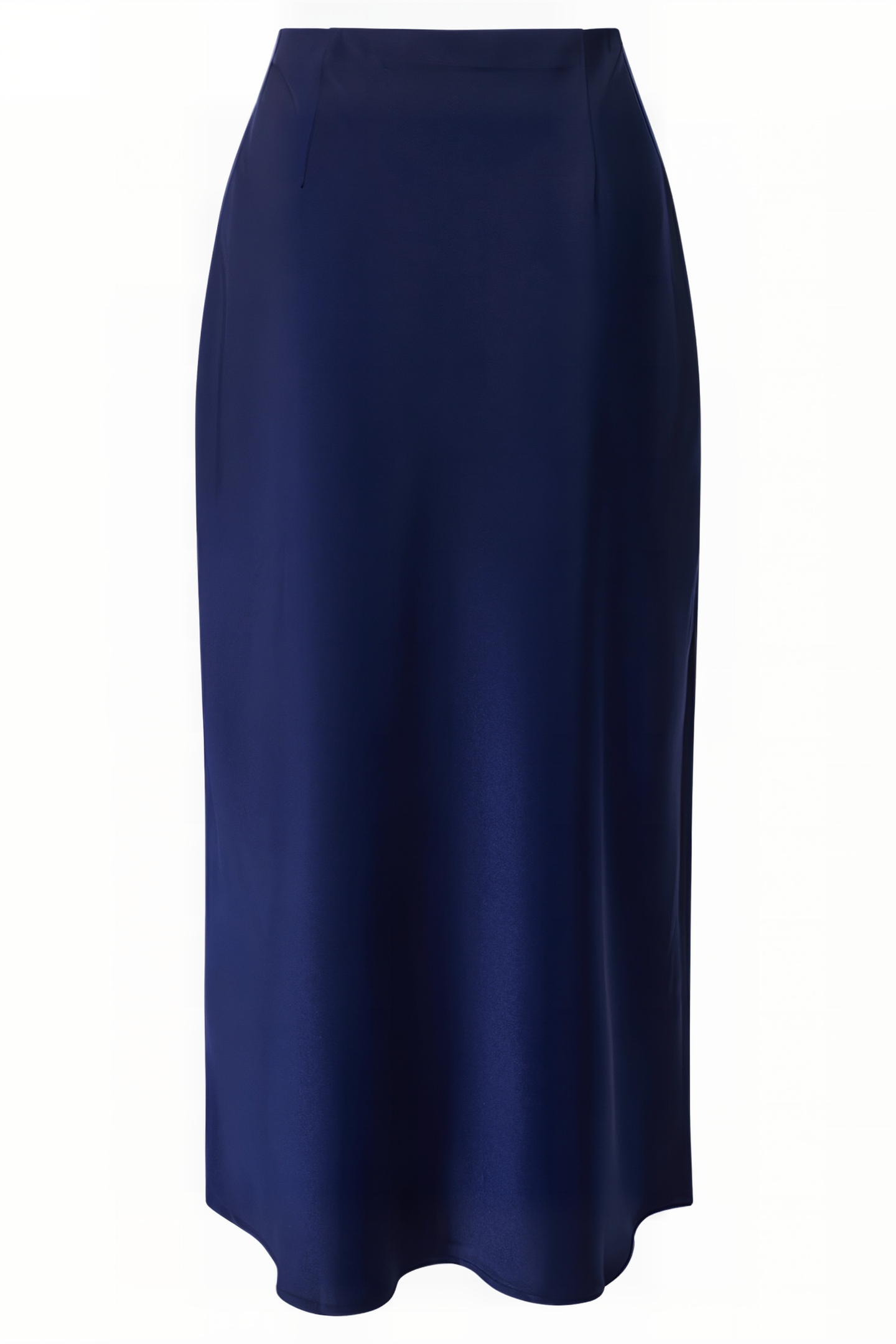 SATIN BIAS MIDI SKIRT SS25 MIDNIGHT 2