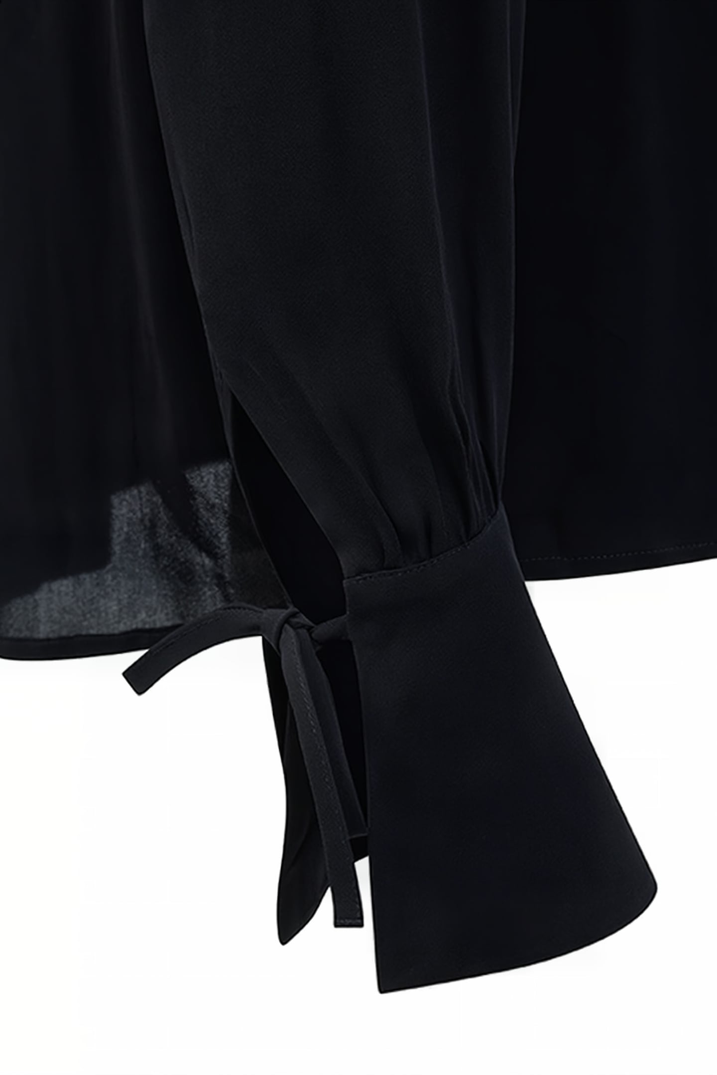 CREPE SHIRT L/S BLACK 3