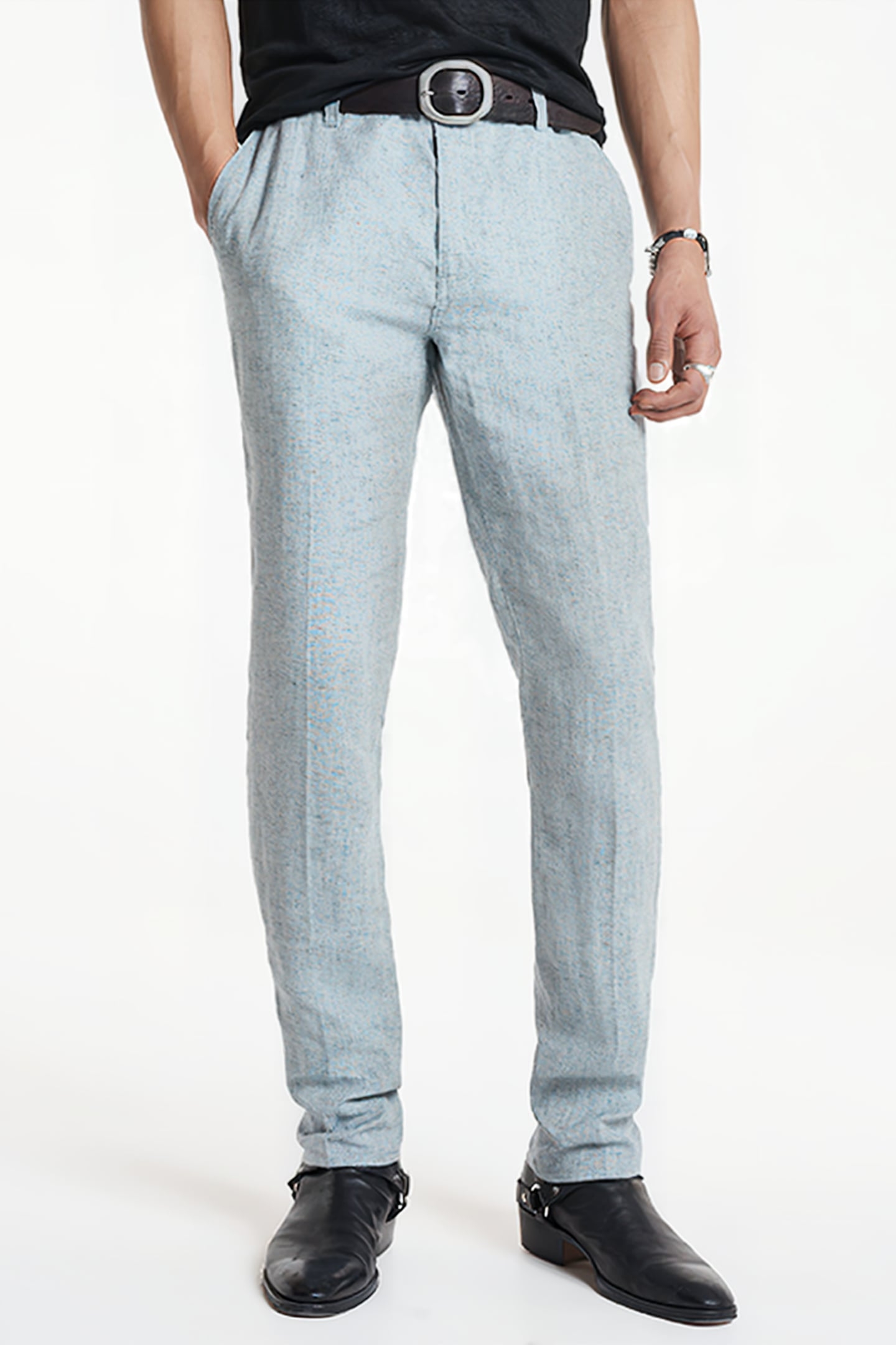 MOTOR CITY FIT - ZIP FLY DUSTED BLUE 1