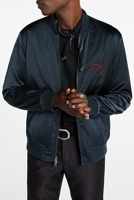 DAVID BOWIE BOMBER JACKET NAVY 1