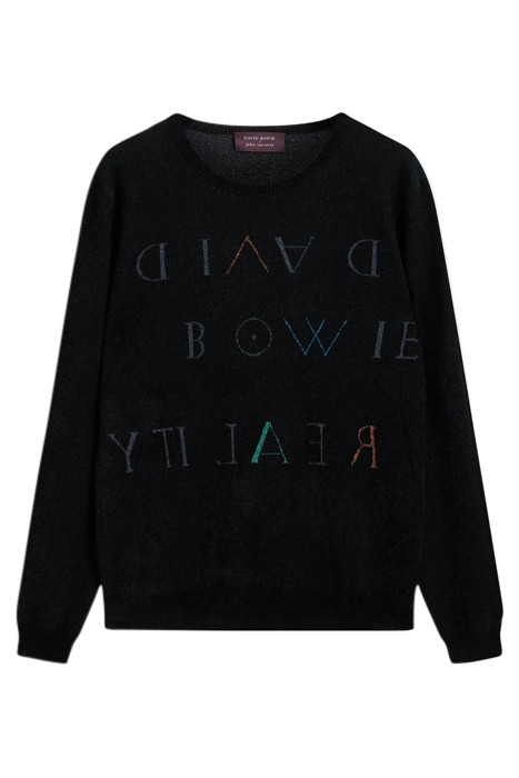 BOWIE CREWNECK SWEATER BLACK 2
