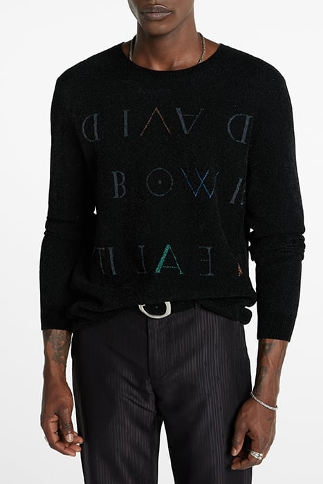 BOWIE CREWNECK SWEATER BLACK 1