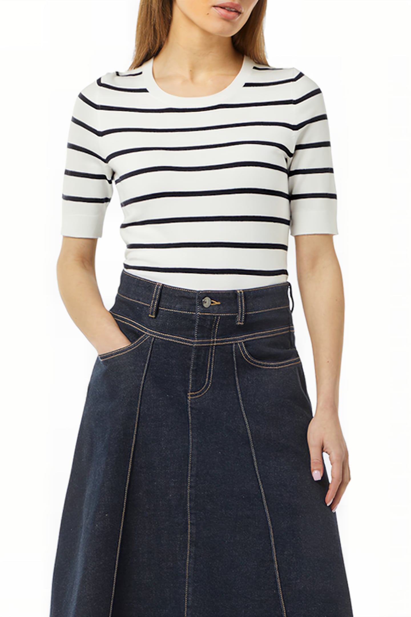 COMMA PULLOVER WHITE 1