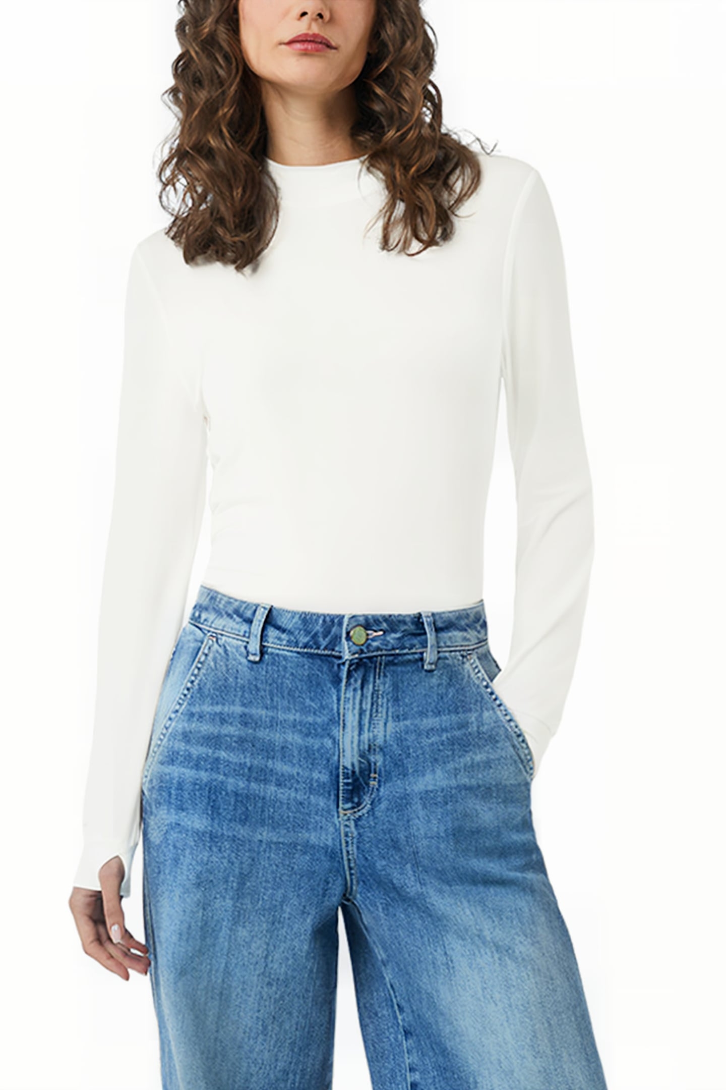 COMMA T-SHIRTS WHITE 1