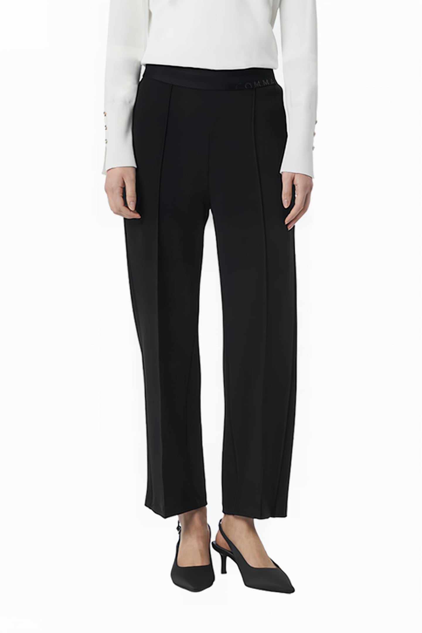 COMMA PANTS BLACK 1