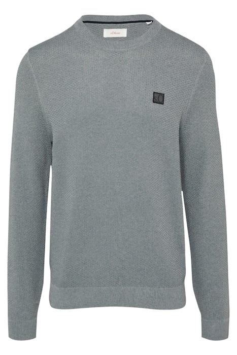 S.OLIVER PULLOVER GREY/BLACK 4