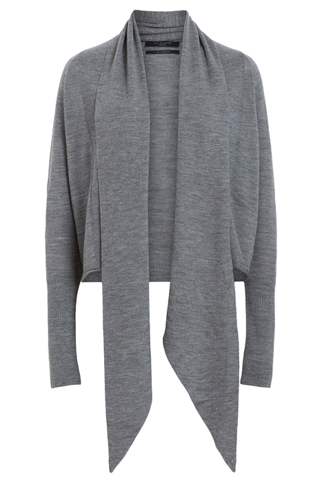 WASSON PIRATE CARDI GREY MARL 4