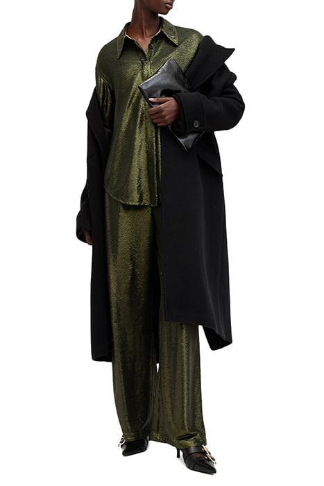 CHARLI SEQ SHIRT OLIVE GREEN 5