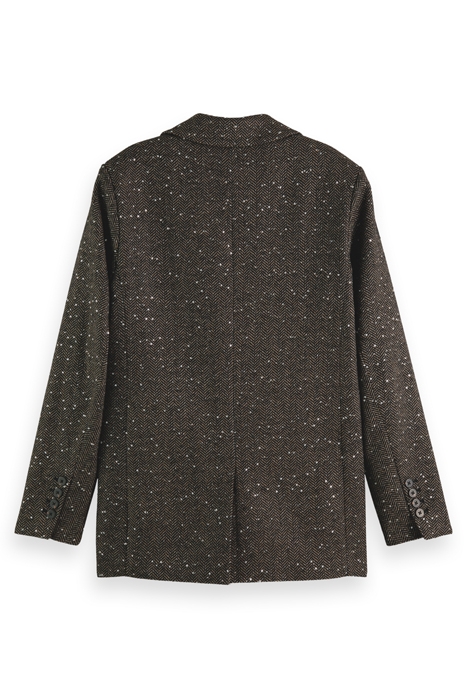 HERRINGBONE SEQUIN SINGLE-BREASTED BLAZER SEQUIN HERRINGBONE 2