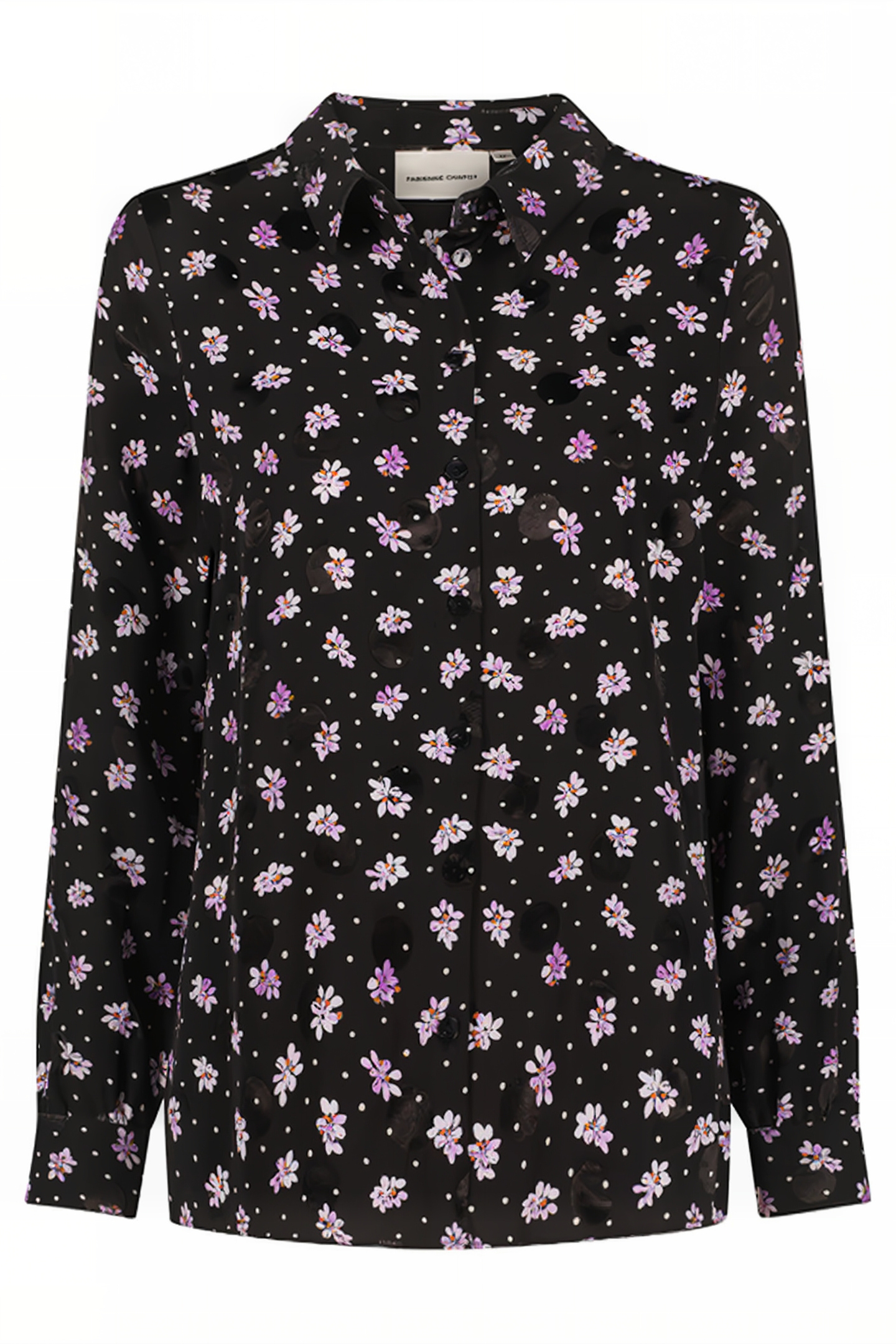 LOT BLOUSE BLACK/GRAPE 4