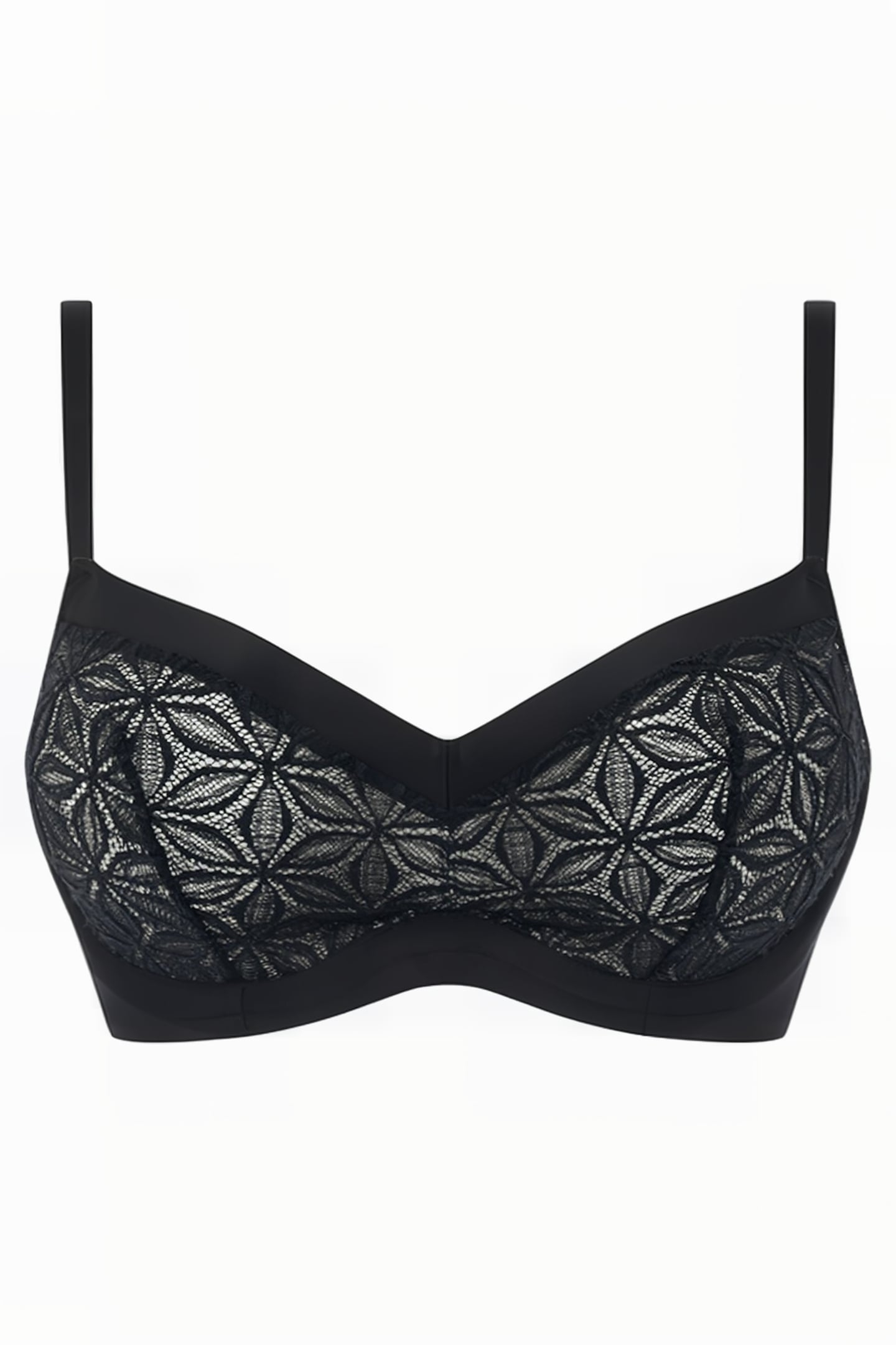 CO BRA UNDERW. HALF CUP LACE BLACK 2