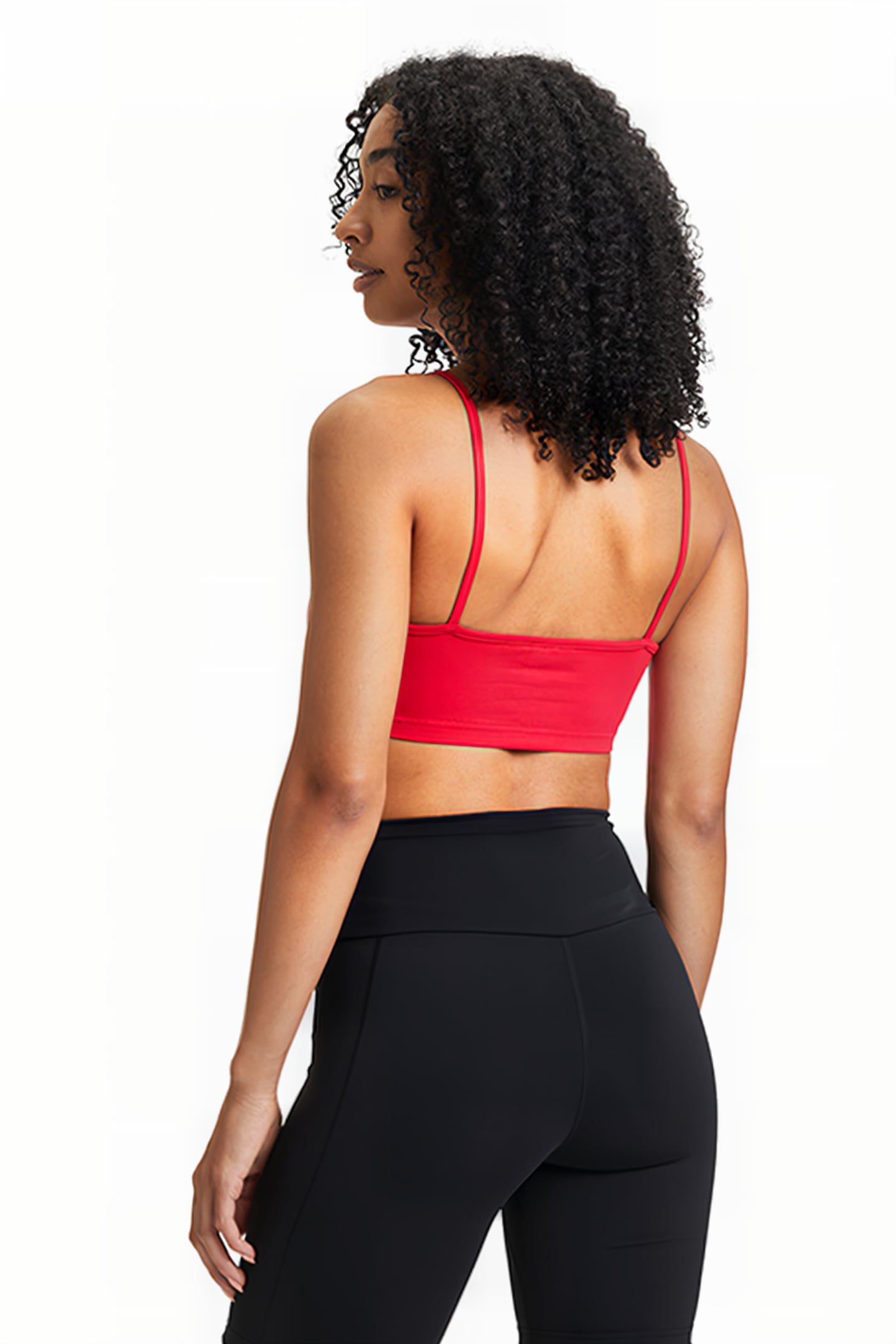 HILDEN CROP TOP TRUE RED 2