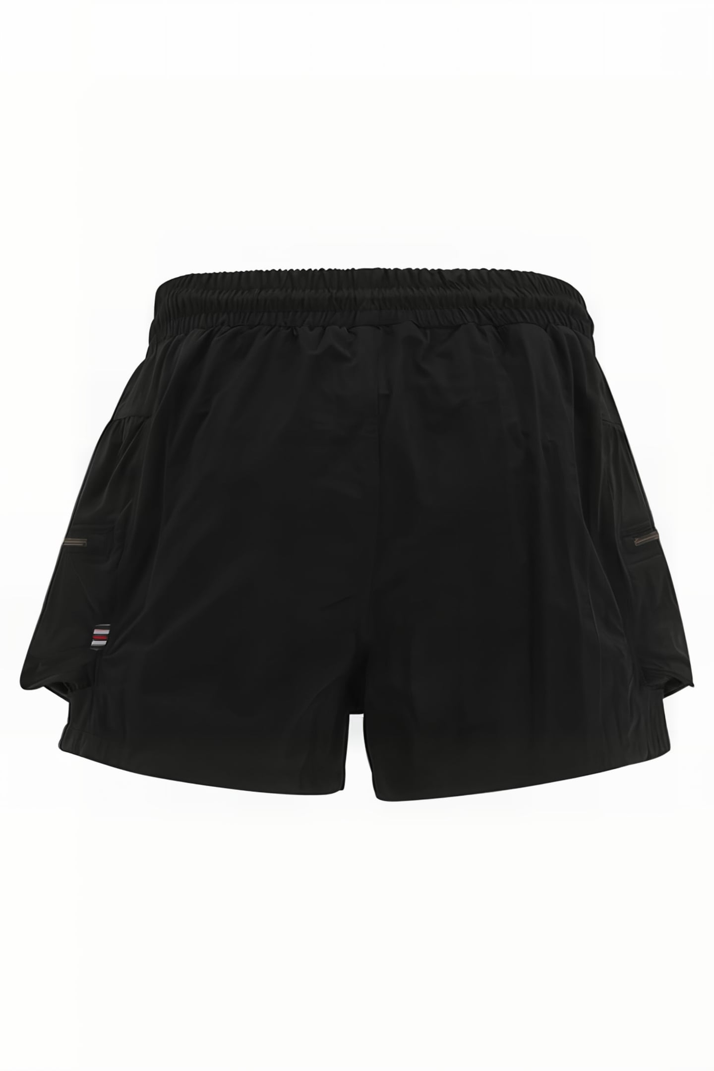 CRINKLE NYLON SHORTS WITH SIZE POCKETS BLACK 5