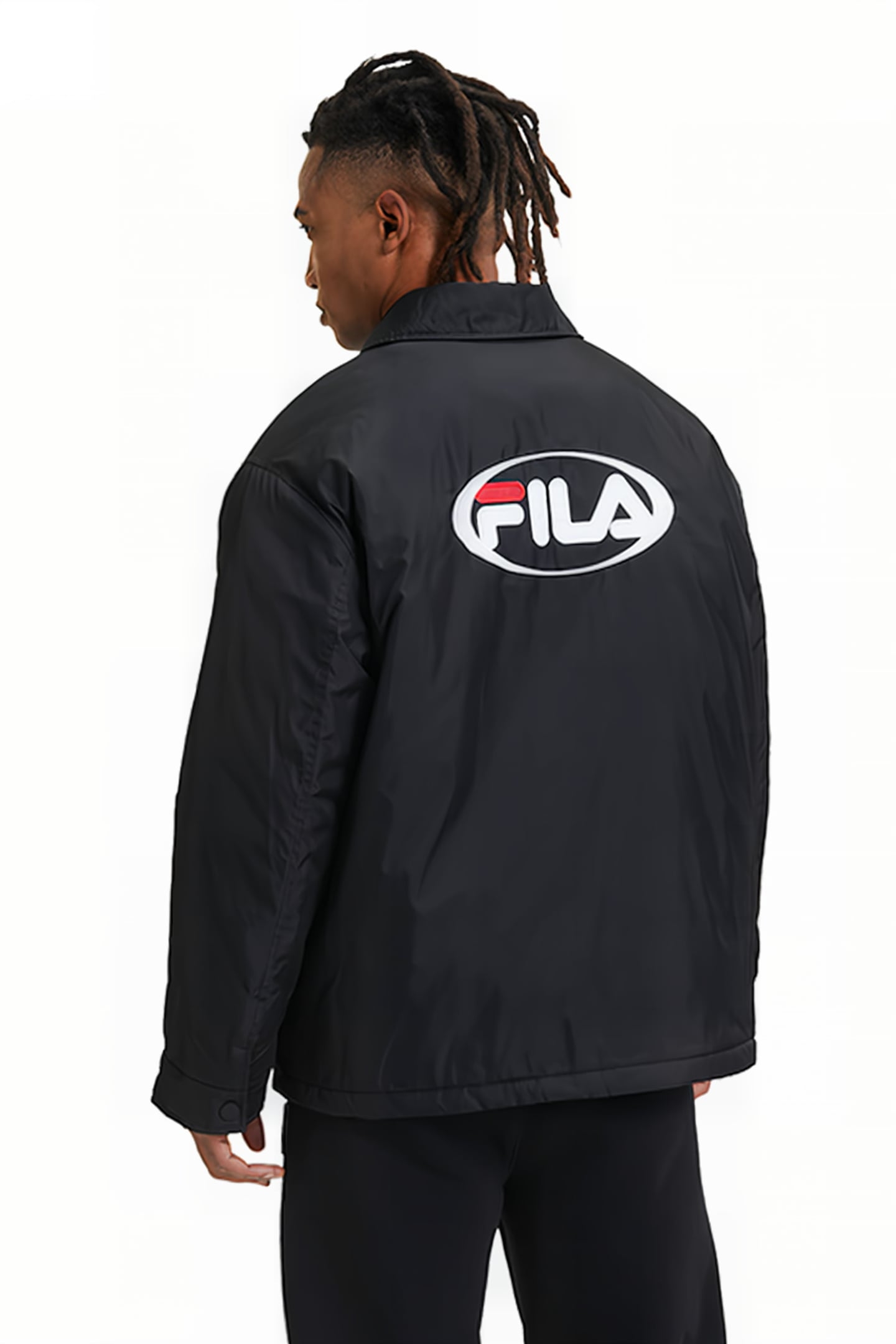LENOIR PADDED COACH JACKET BLACK 2
