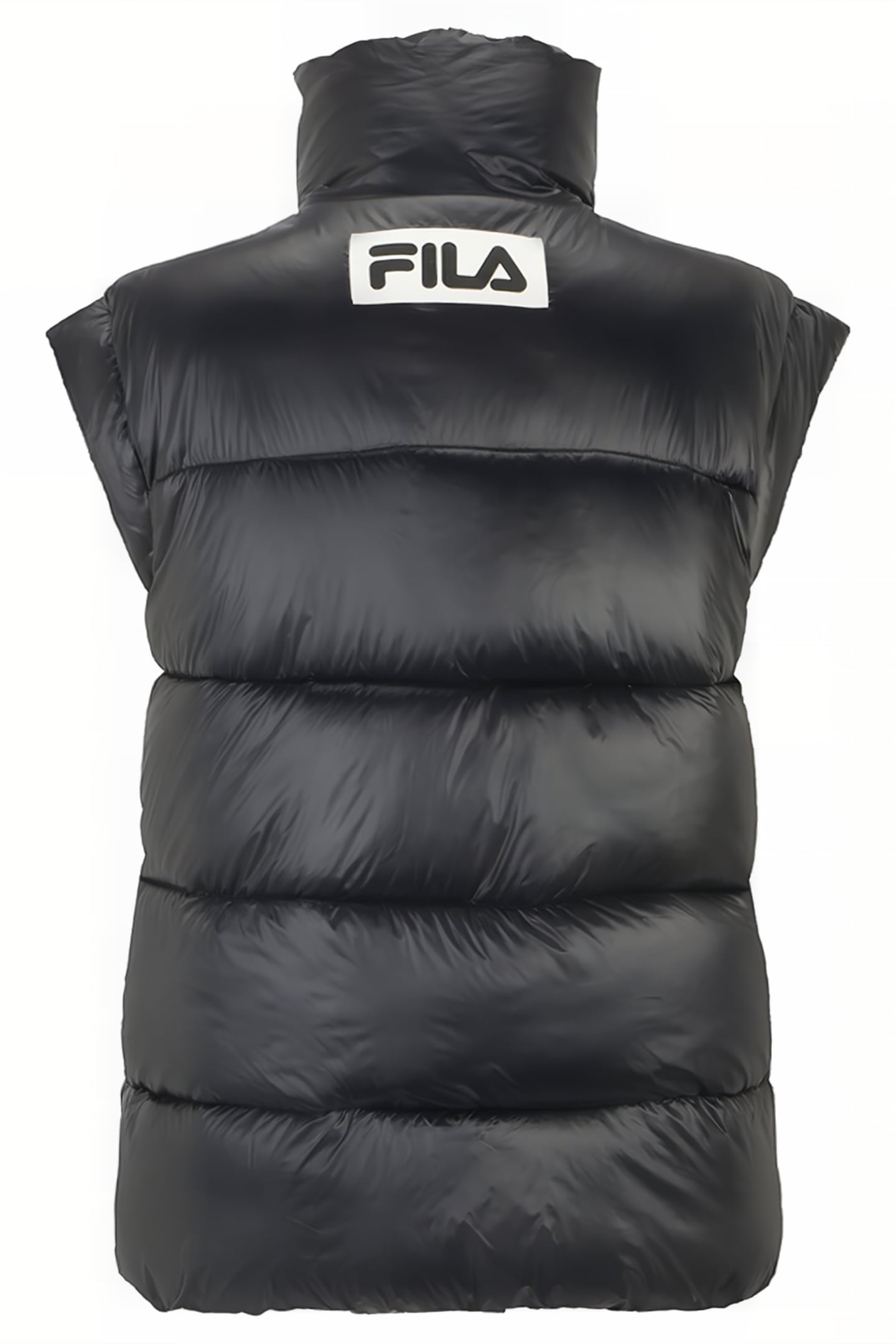 LUZK LONG PUFFER VEST BLACK 5
