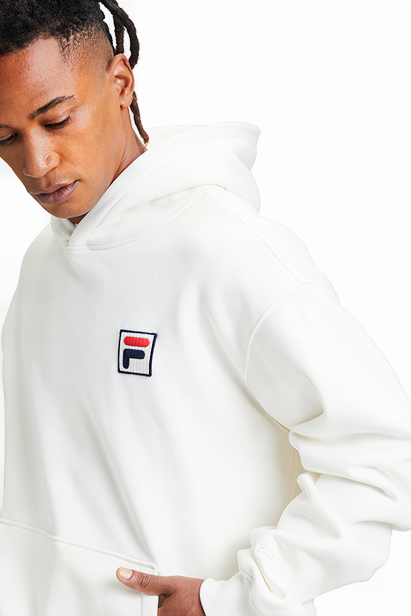 BORGHOLM HOODY ANTIQUE WHITE 7