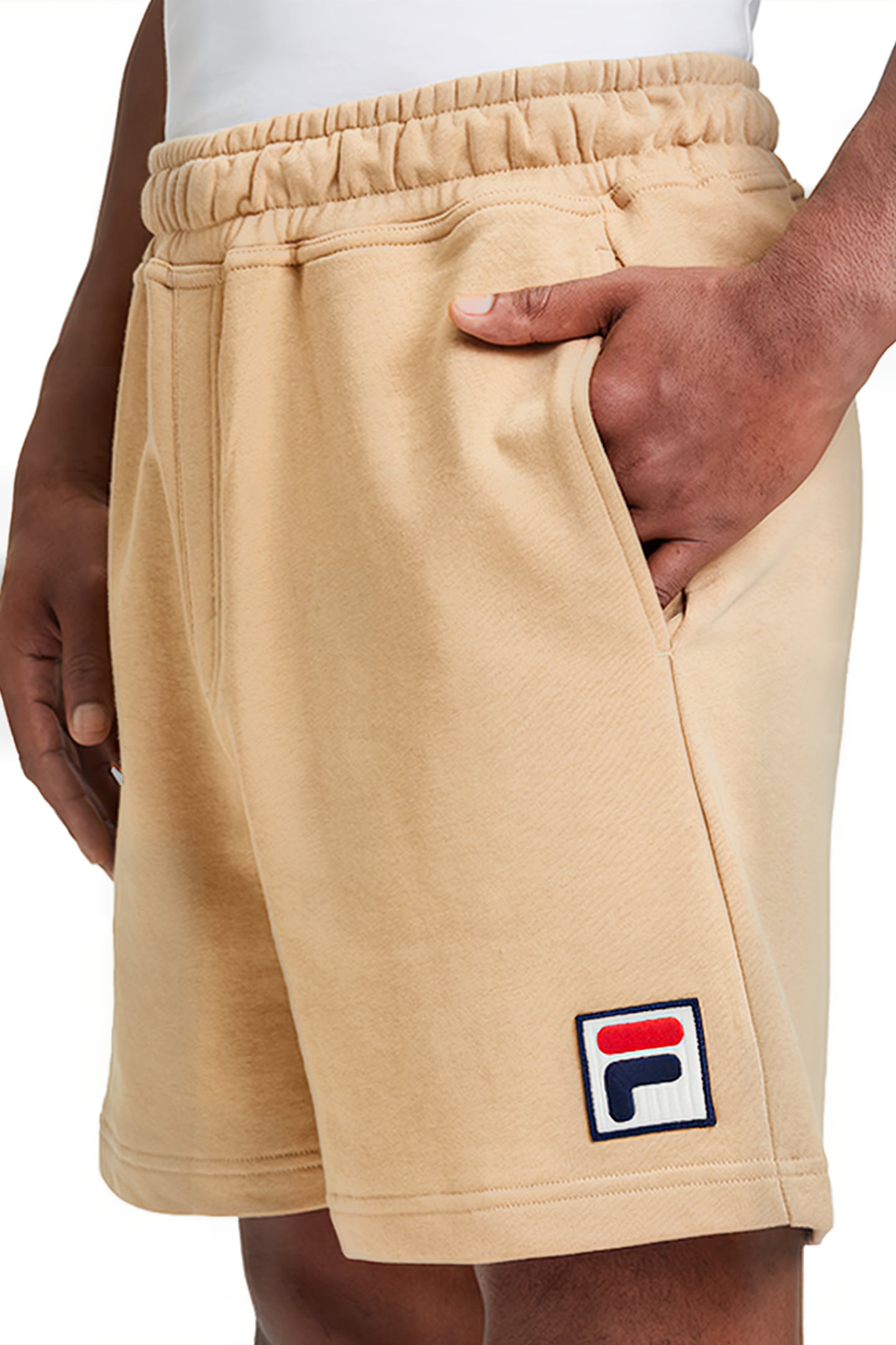 LONGARONE SWEAT SHORTS CORNSTALK 7