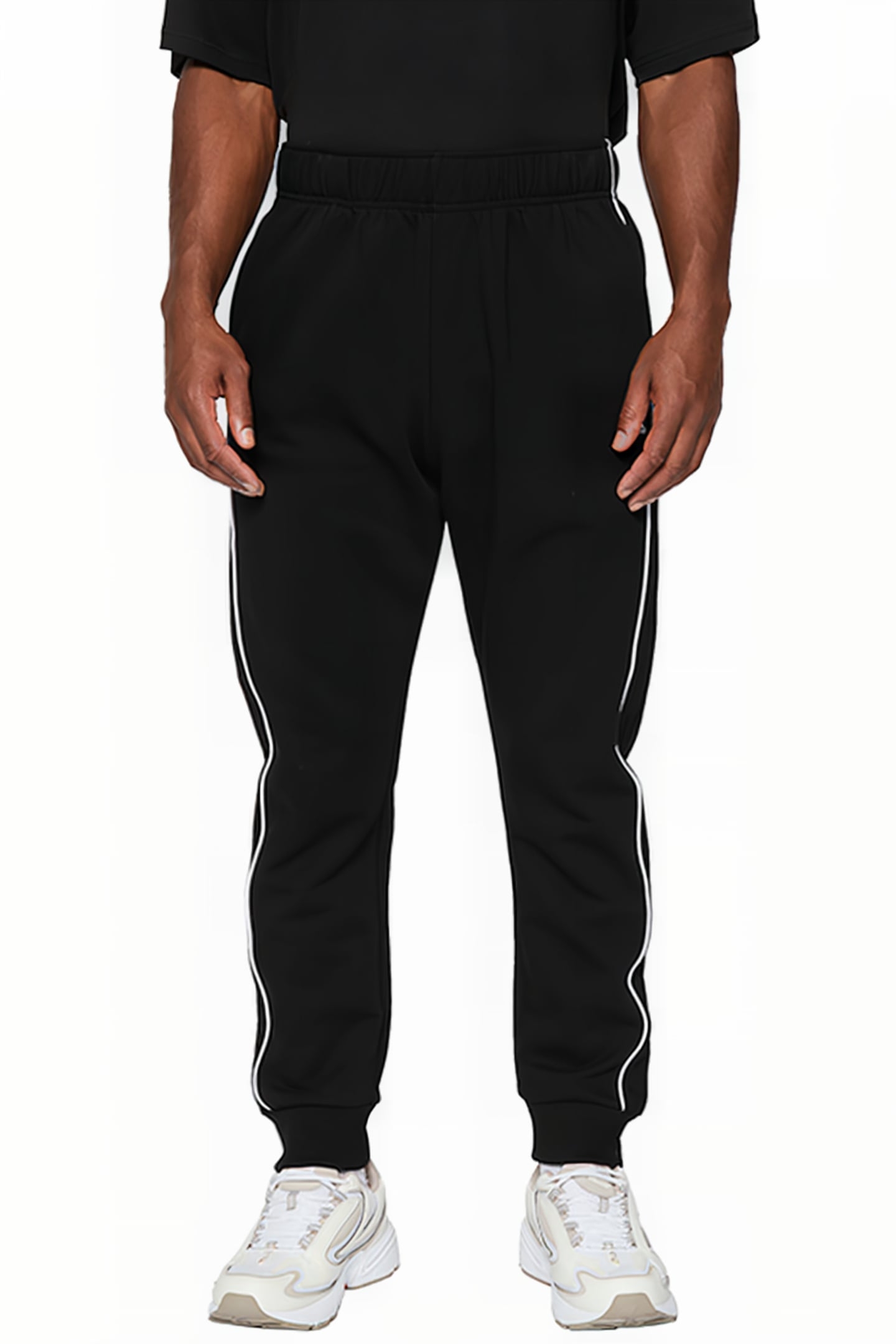 LATIMER TRACK PANTS BLACK 1