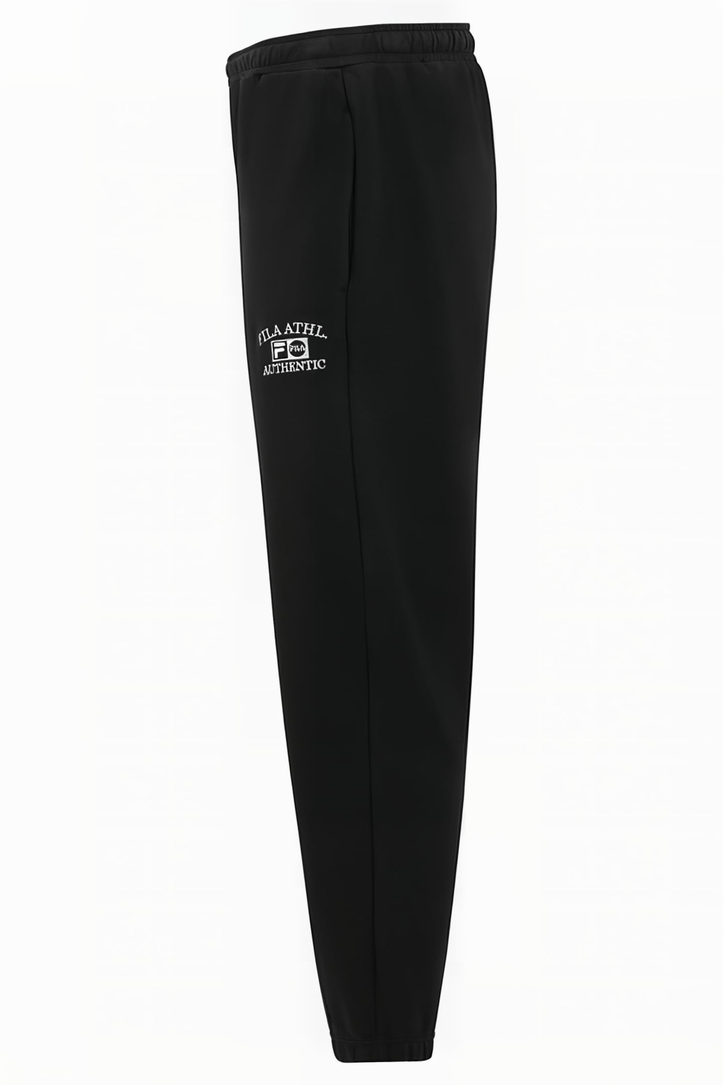 LEZHE GRAPHIC SWEAT PANTS BLACK 6