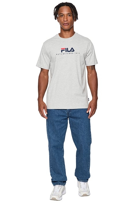 BEDBURG TEE LIGHT GREY MELANGE 3