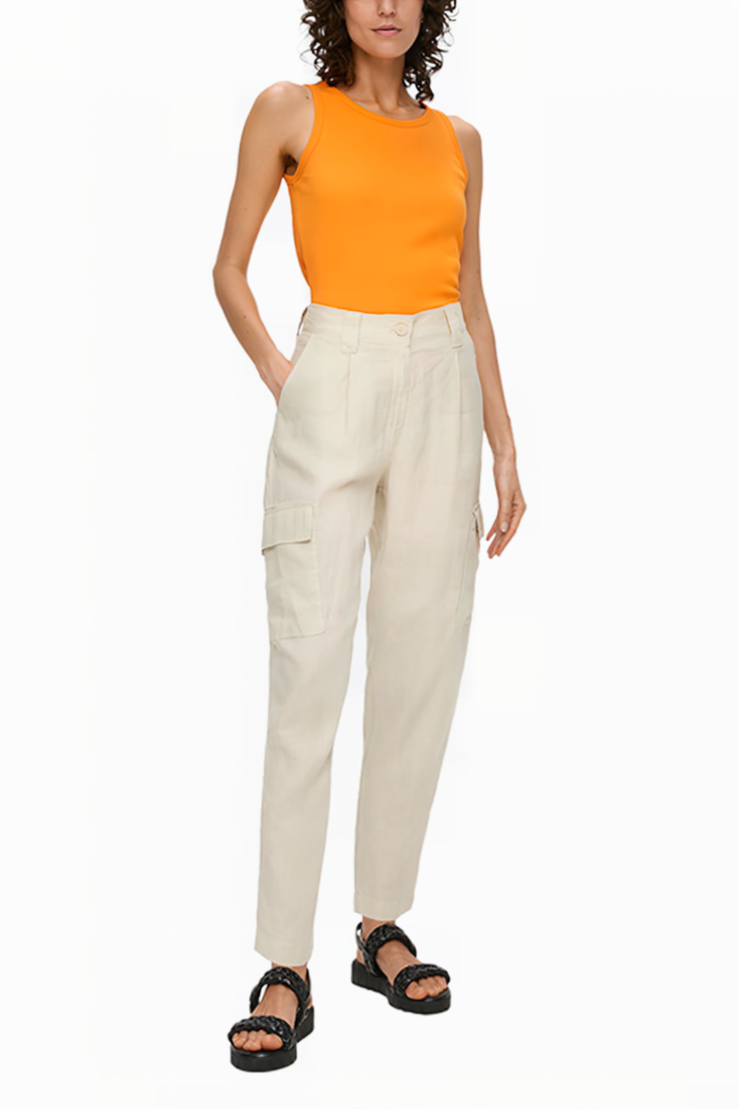 S.OLIVER PANTS BEIGE 3