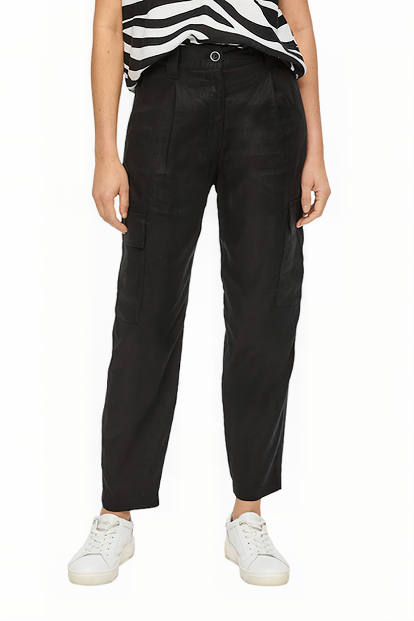 S.OLIVER PANTS BLACK 1