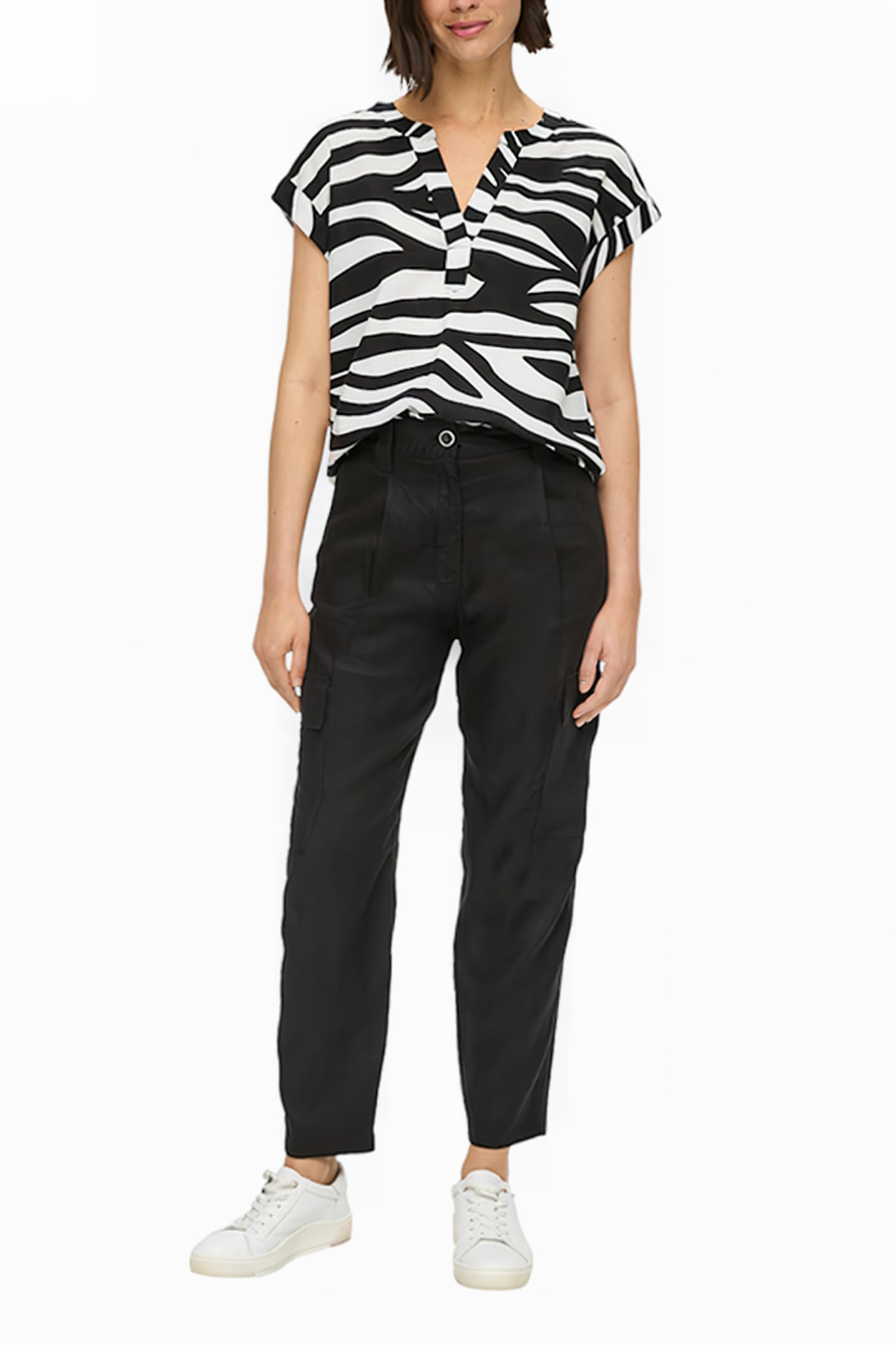 S.OLIVER PANTS BLACK 3