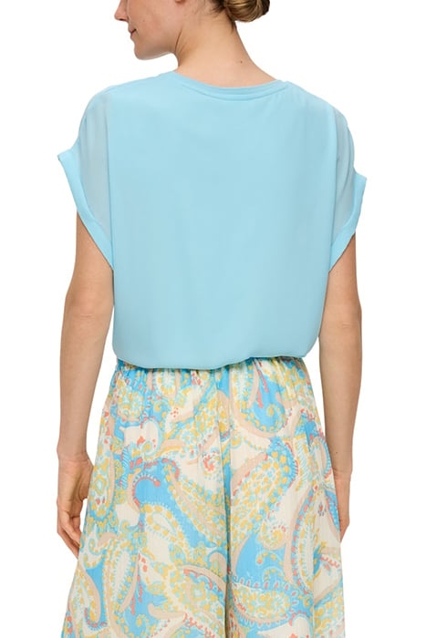 S.OLIVER BLOUSES BLUE 2
