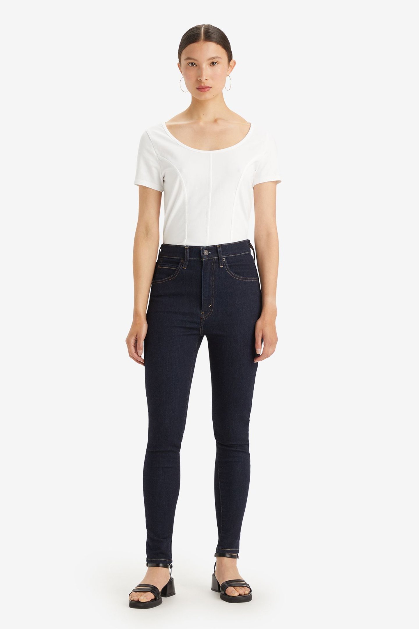 RETRO HIGH SKINNY JEANS 5