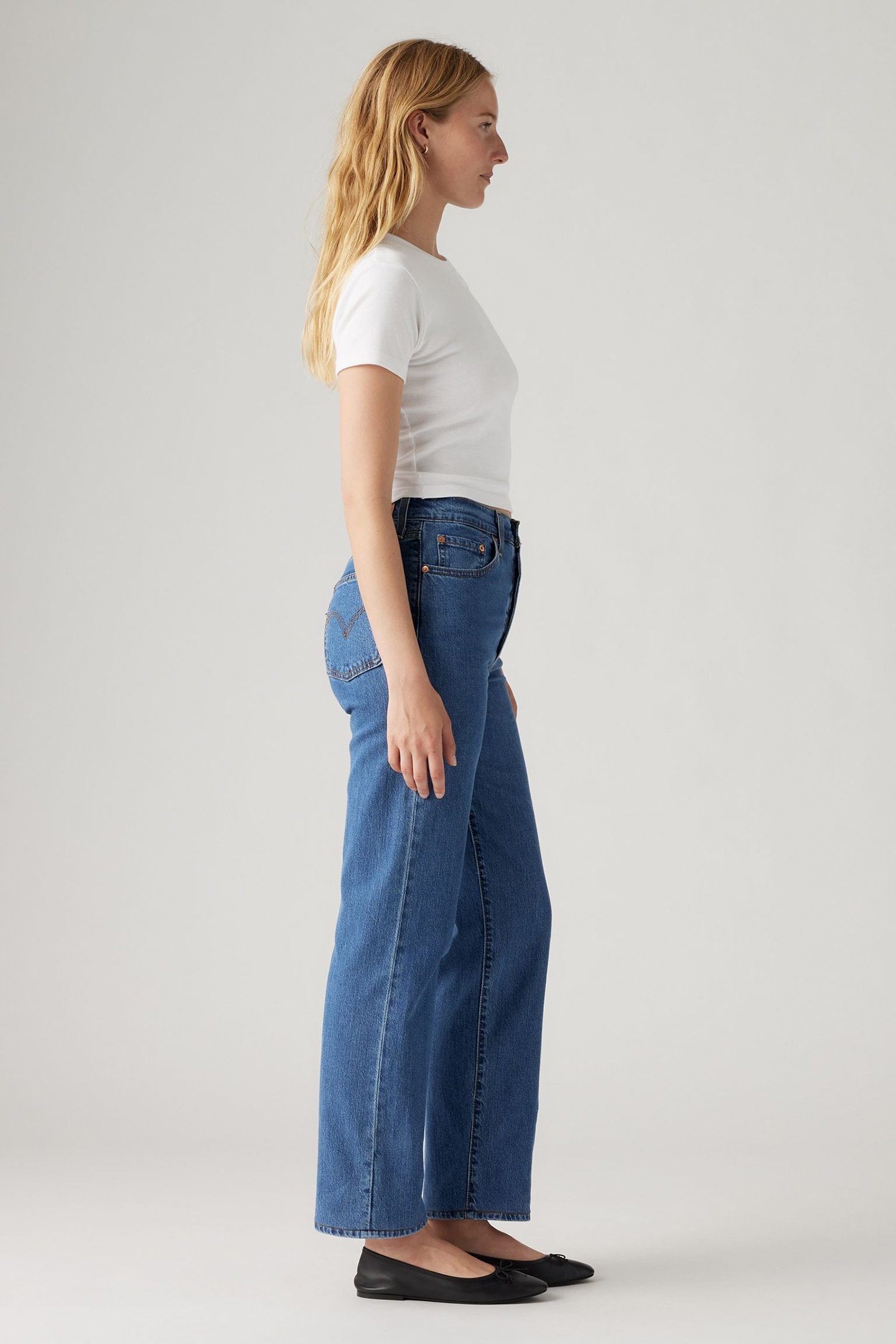 RIBCAGE STRAIGHT ANKLE PERFORMANCE JEANS 5