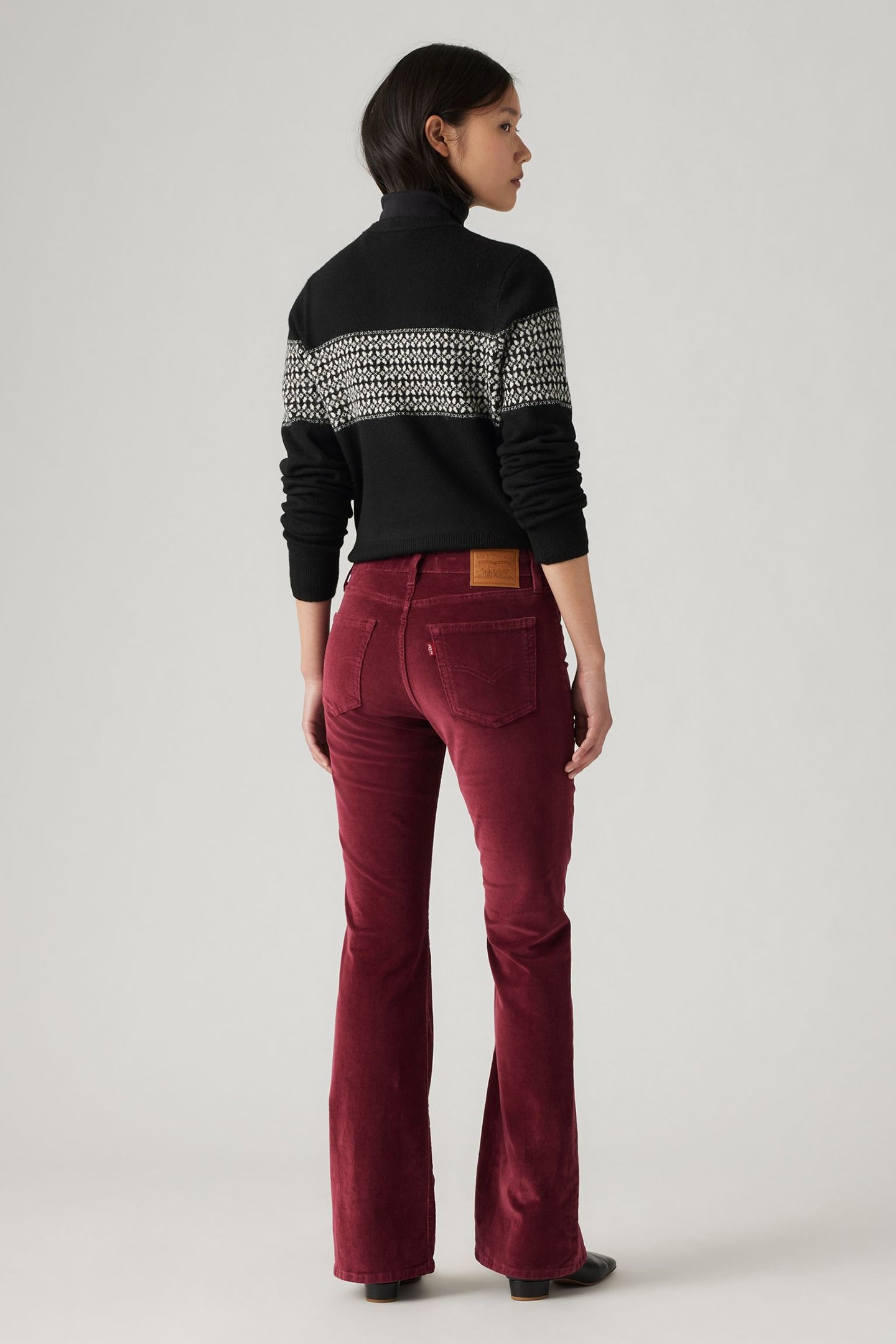 726™ HIGH RISE FLARE CORDUROY PANTS 3