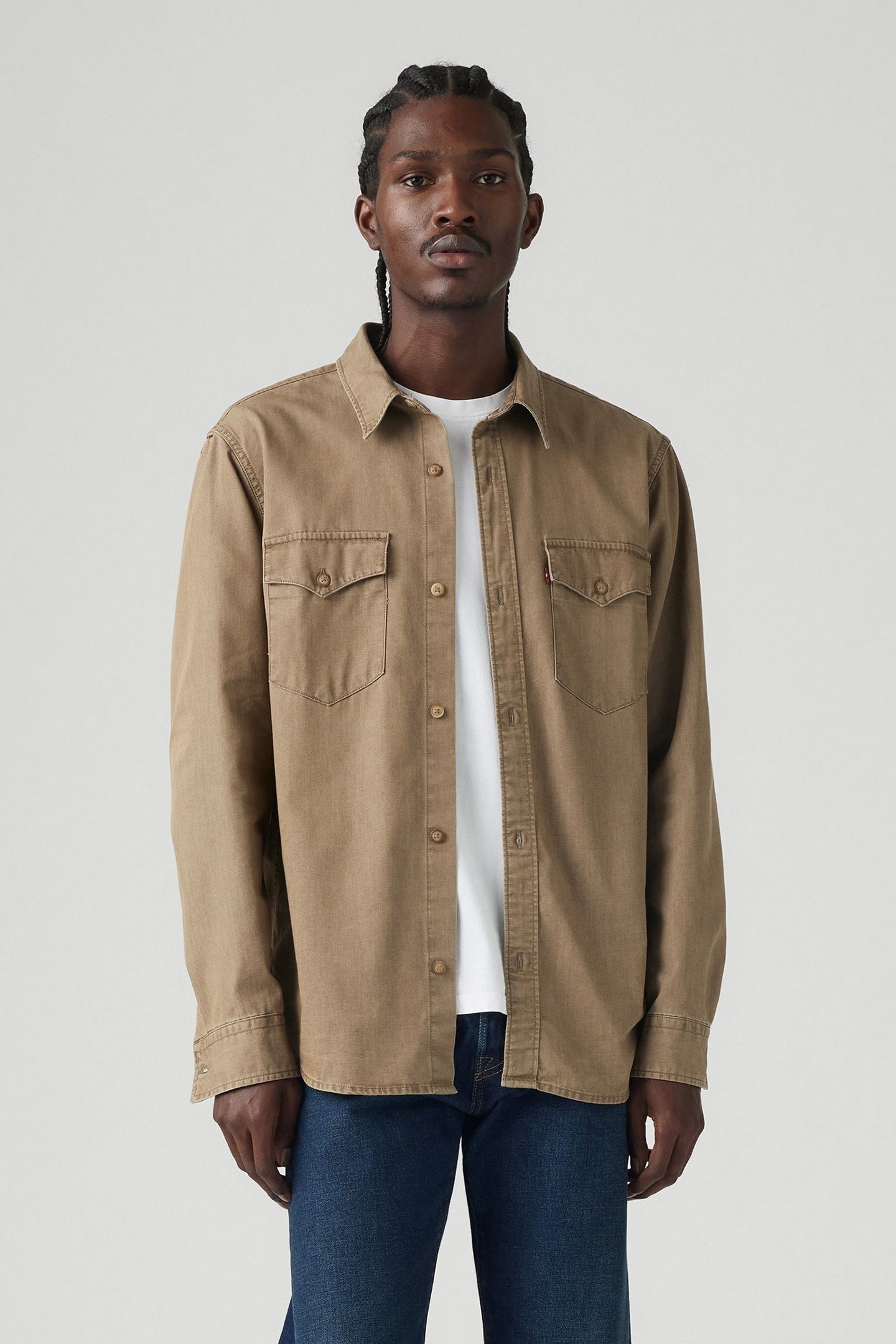 RELAXED FIT LIGHTWEIGHT WESTERN SHIRT 1
