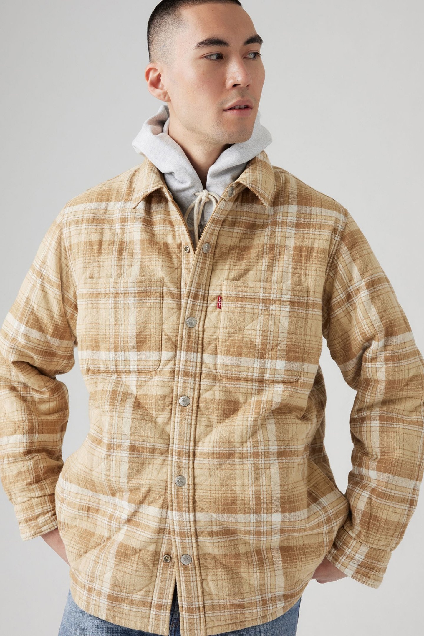 BRYANT PADDED REVERSIBLE OVERSHIRT 4
