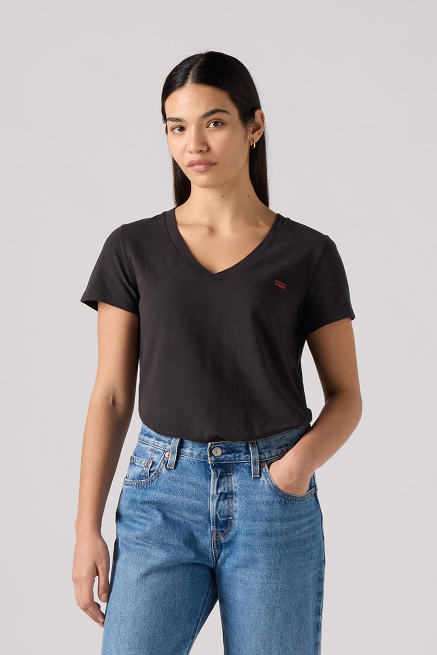 THE PERFECT V-NECK TEE 1