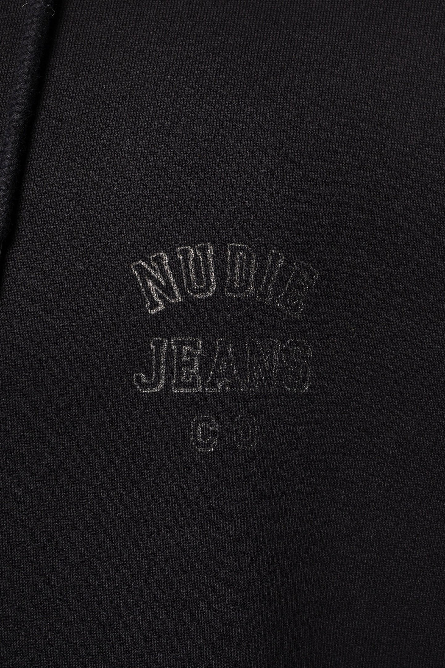 FRANKE LOGO HOODIE BLACK 8