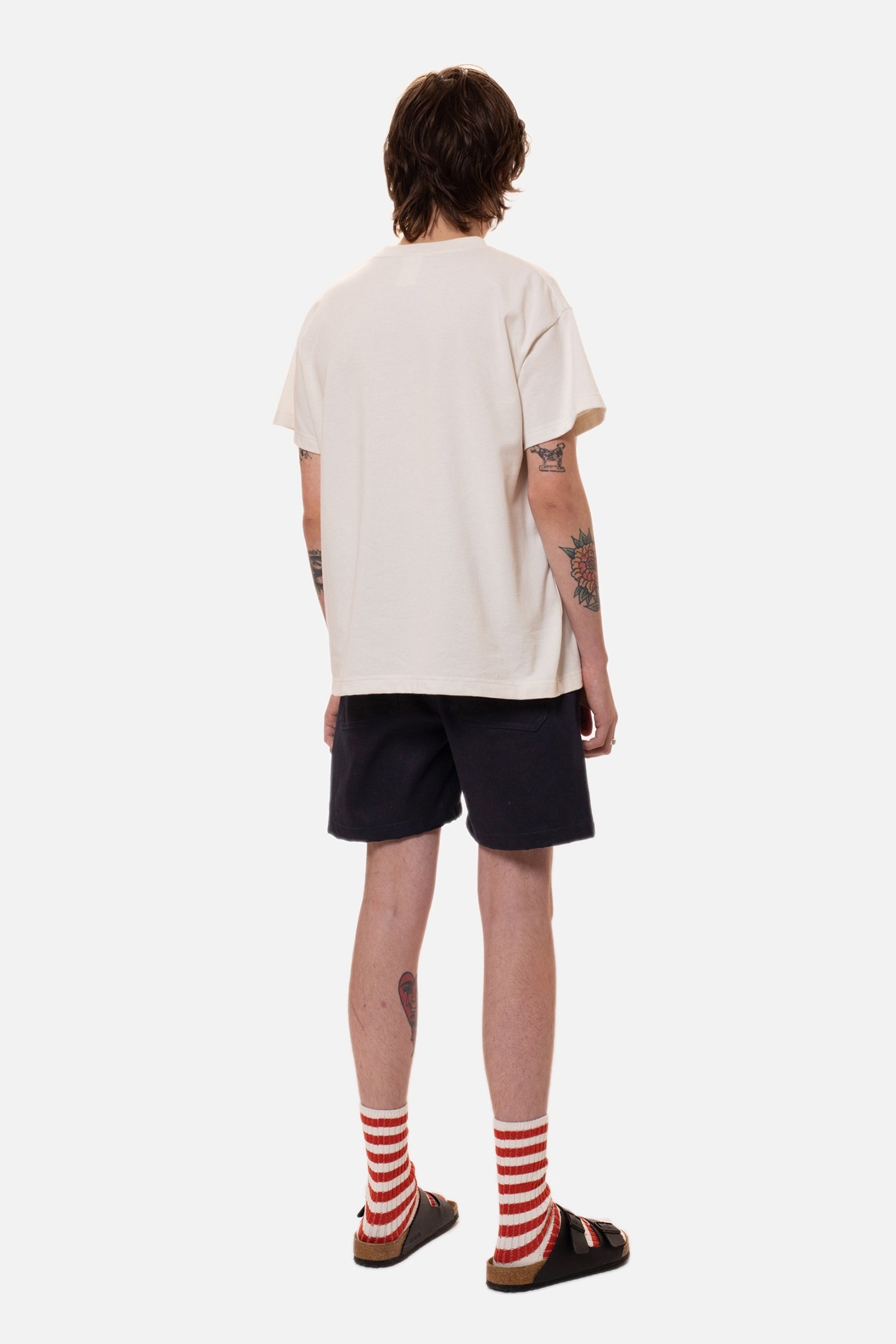 LUKE WORKER SHORTS REBIRTH NAVY 2