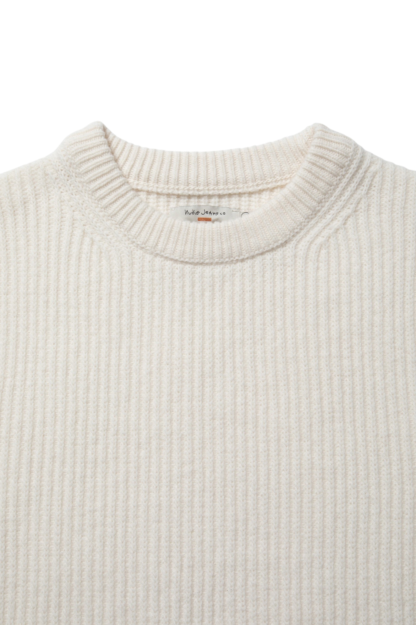 AUGUST RIB WOOL SWEATER OFFWHITE 2