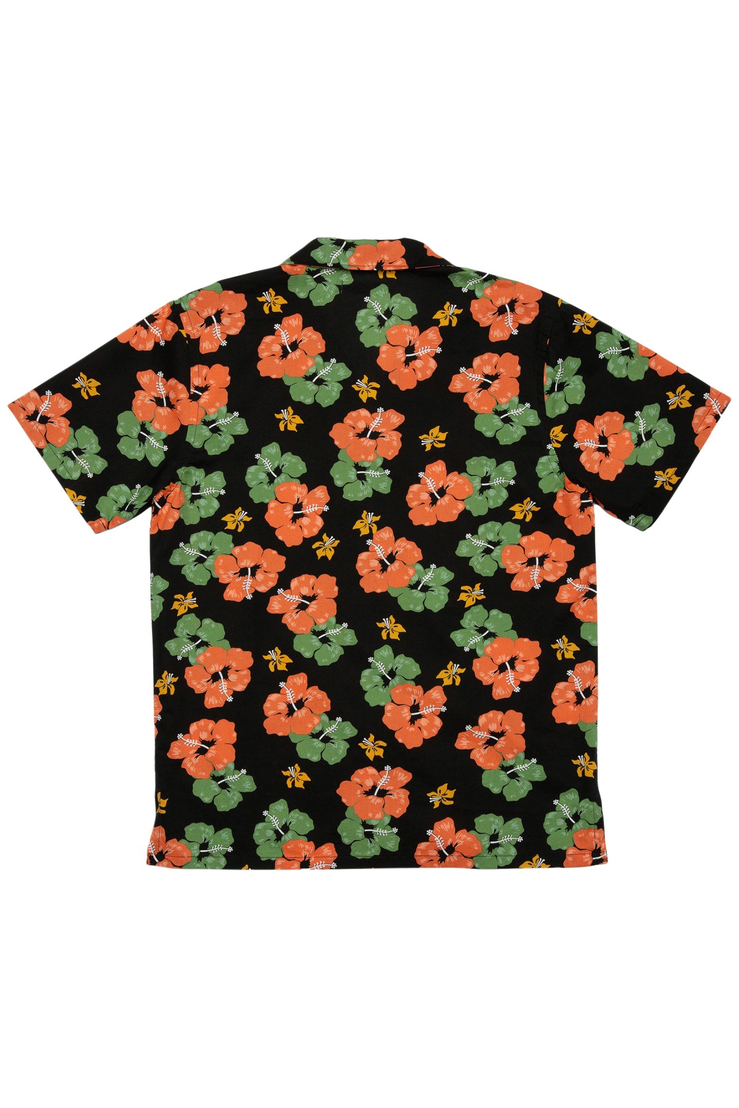 ARVID FLOWER HAWAII SHIRT BLACK 4