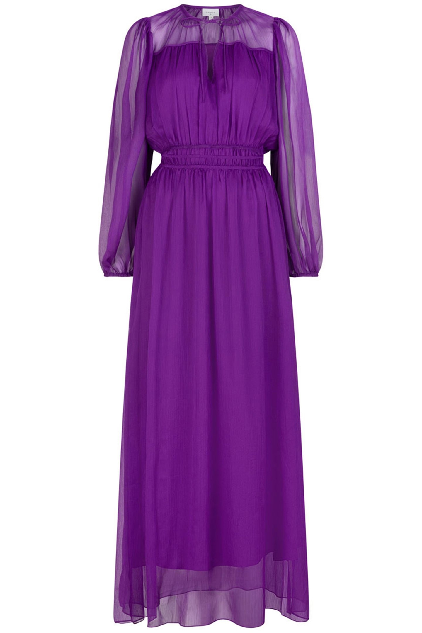 ABSOLUTE PLEATED BOHO DRESS MYSTIQUE VIOLET 3