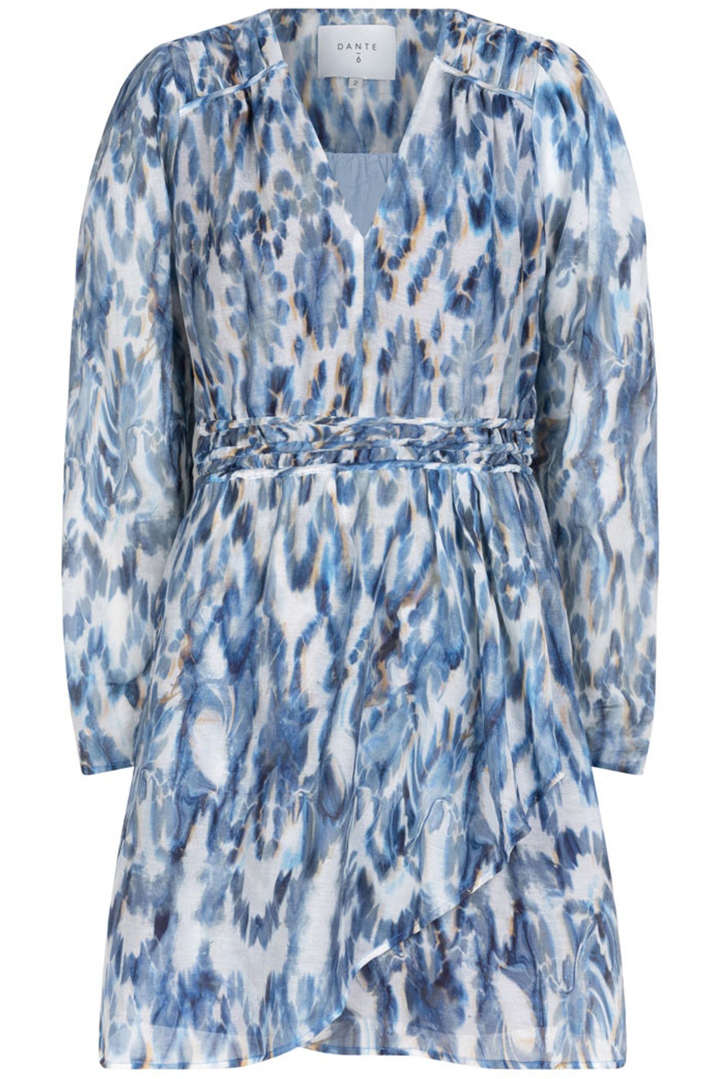 ROCHELLE PRINTED MINI DRESS MULTICOLOUR 3