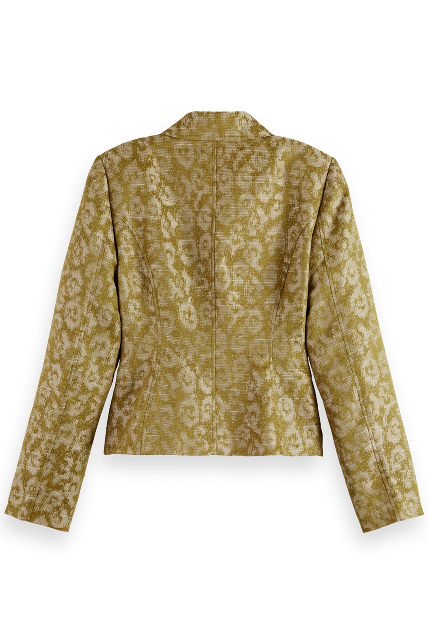 JACQUARD FITTED TRUCKER BLAZER IKAT LEOPARD 5