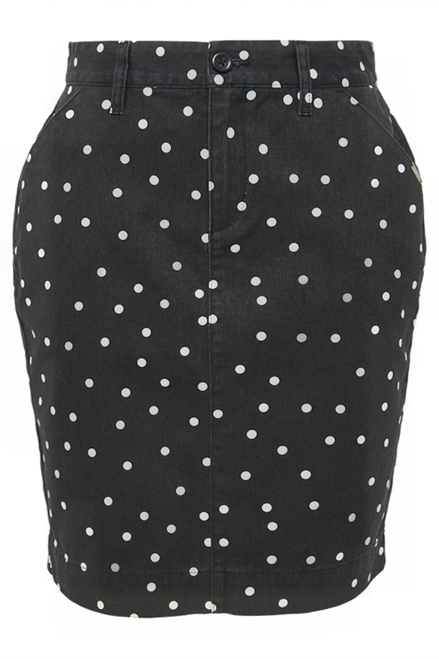 S.OLIVER-QS SKIRTS GREY/BLACK 4