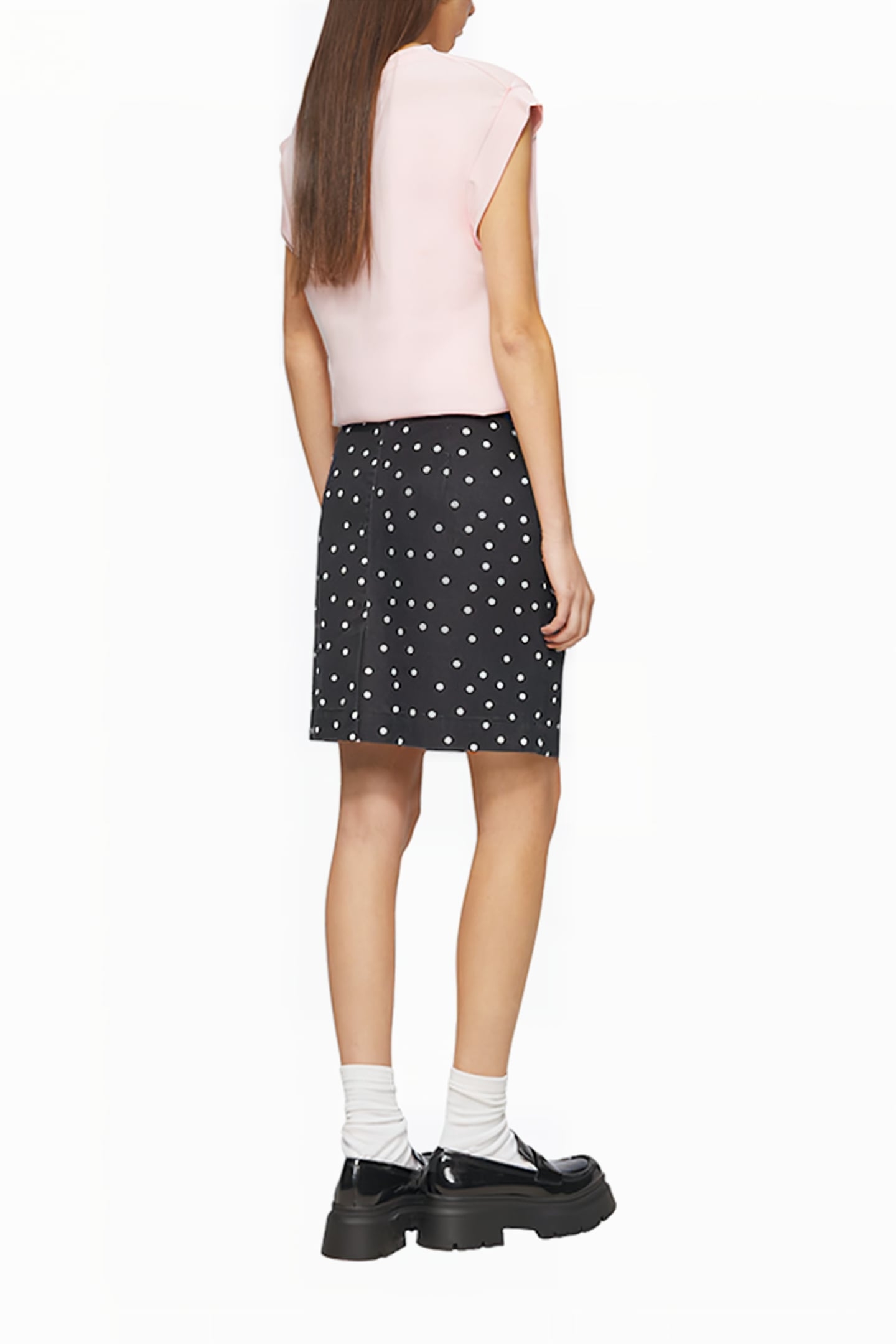 S.OLIVER-QS SKIRTS GREY/BLACK 3